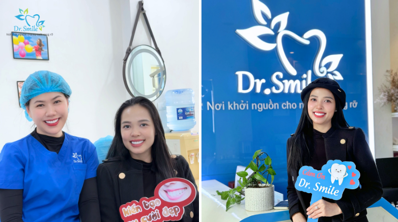 Khách hàng tự tin sau khi làm sứ tại Dr.Smile