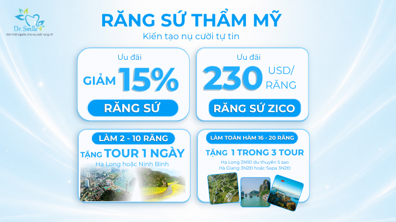 Ưu đãi nha khoa tháng 9 dành riêng cho Khách nước ngoài
