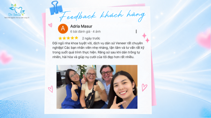 Feedback khách hàng Dr.Smile