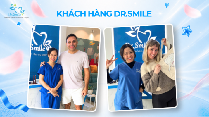 Khách hàng sử dụng dịch vụ tại Dr.Smile