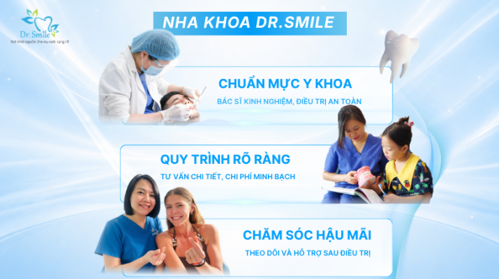 Bọc răng sứ Emax chính hãng tại Nha khoa Dr.Smile